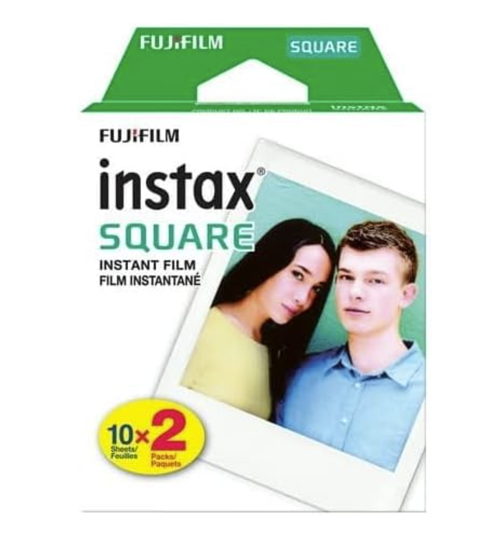 Fujifilm Instax Square Film | Twin Pack (20 Exposures)