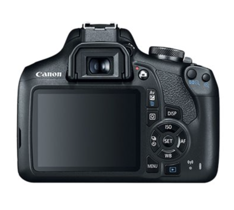 Canon EOS Rebel T7 DSLR Camera with 18- 55mm Lens | Built-in Wi-Fi | 24.1 MP CMOS Sensor | Full HD Videos