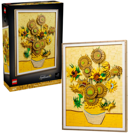 LEGO Vincent van Gogh – Sunflowers 31215 | Art | 2615 Pieces | Ages 18+