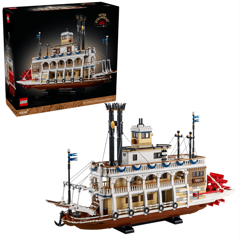 LEGO River Steamboat 21356