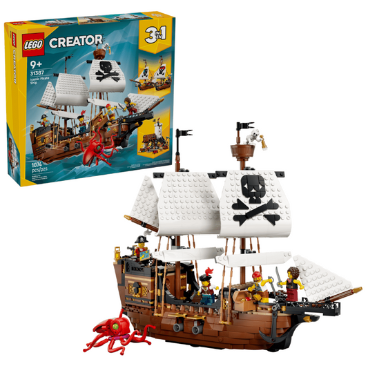 LEGO Iconic Pirate Ship 31387