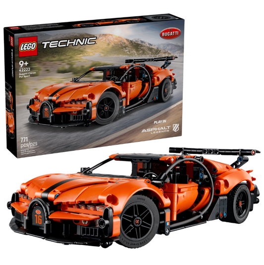 LEGO Bugatti Chiron Pur Sport Hypercar 42222