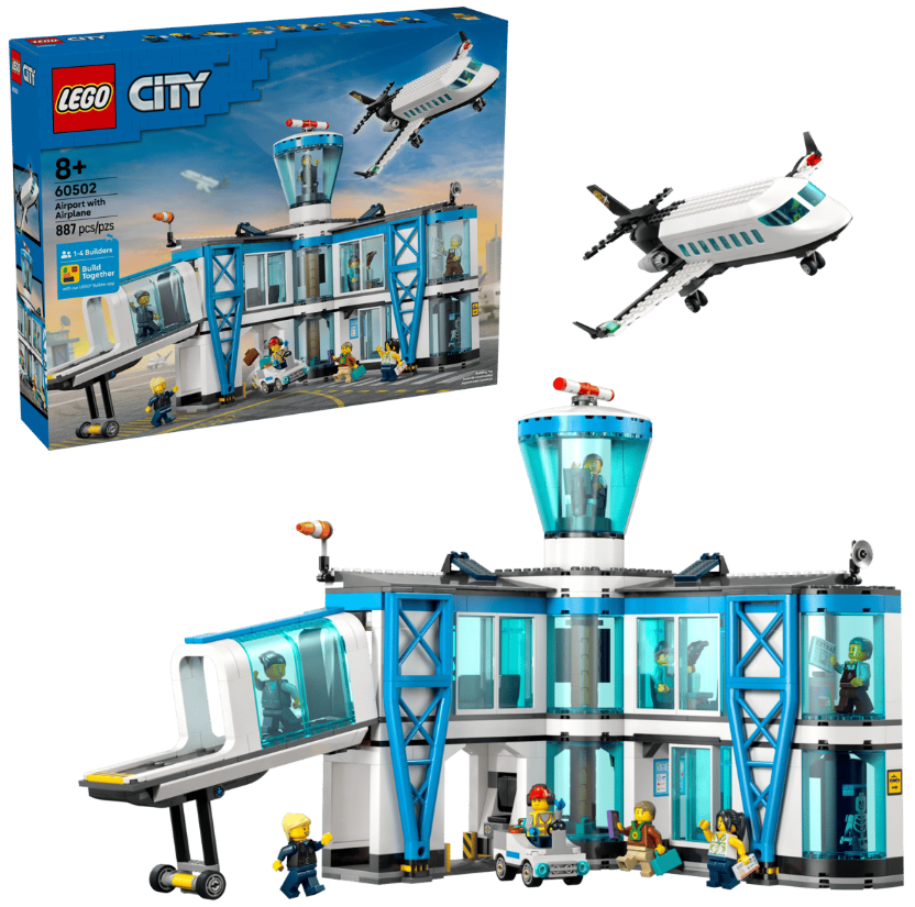 LEGO Airport with Airplane 60502