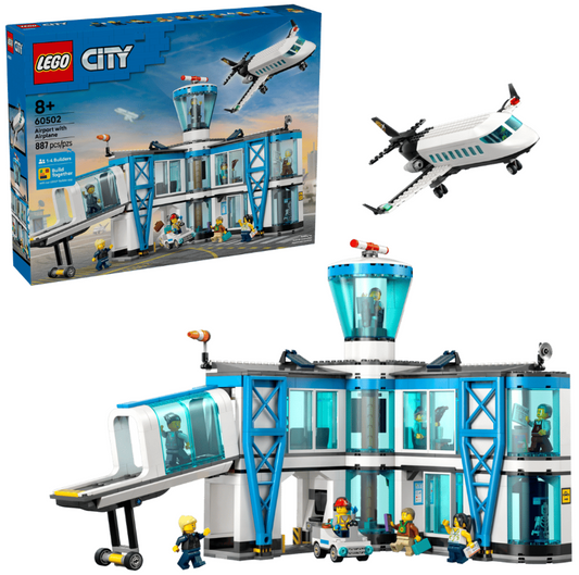 LEGO Airport with Airplane 60502
