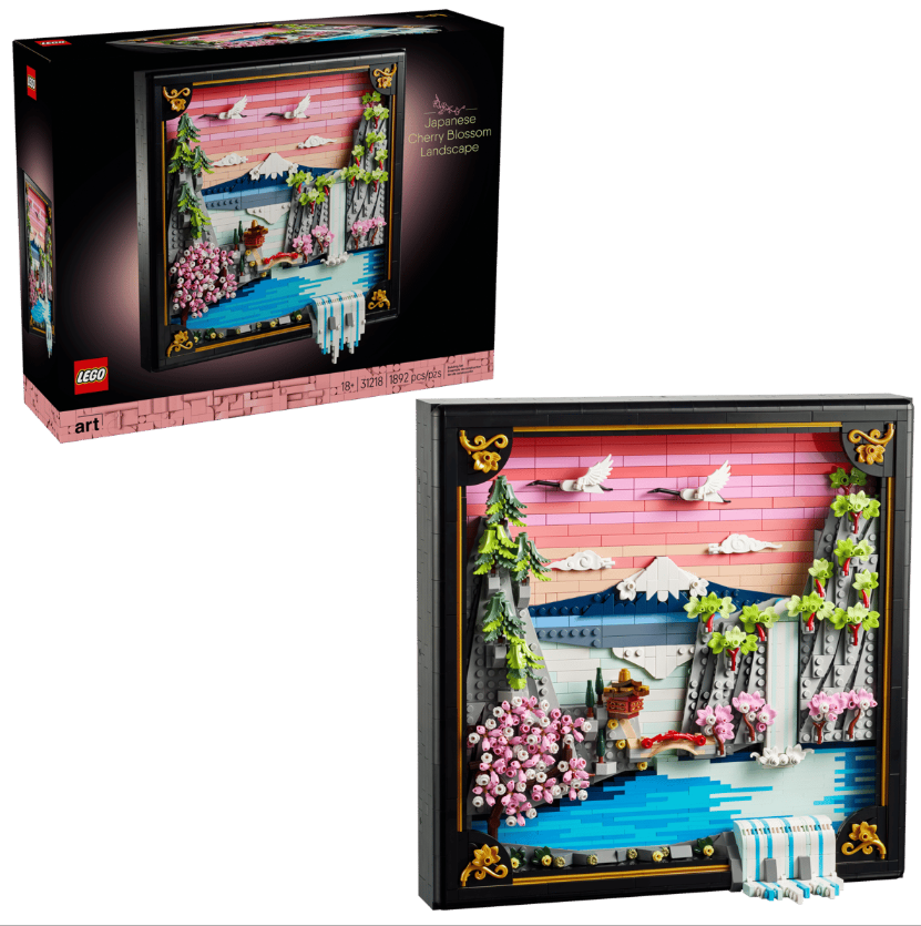 LEGO Japanese Cherry Blossom Landscape 31218