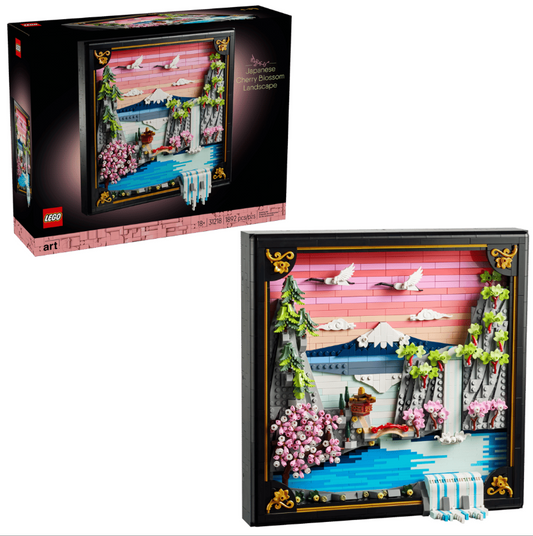 LEGO Japanese Cherry Blossom Landscape 31218