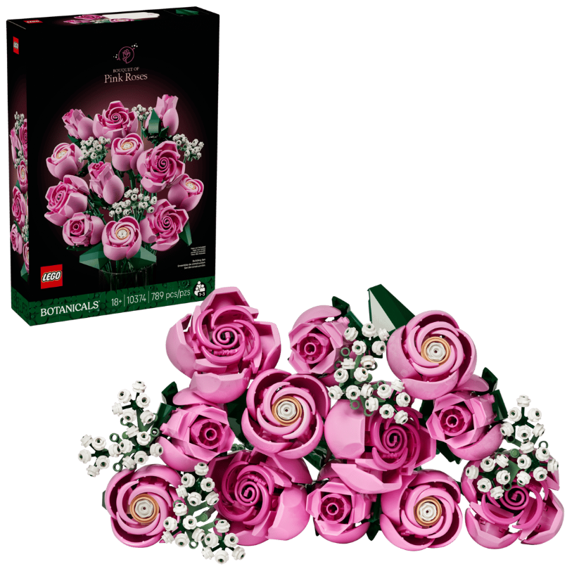 LEGO Bouquet of Pink Roses 10374