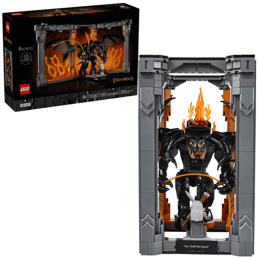 LEGO Icons The Lord of the Rings: Balrog Book Nook 10367