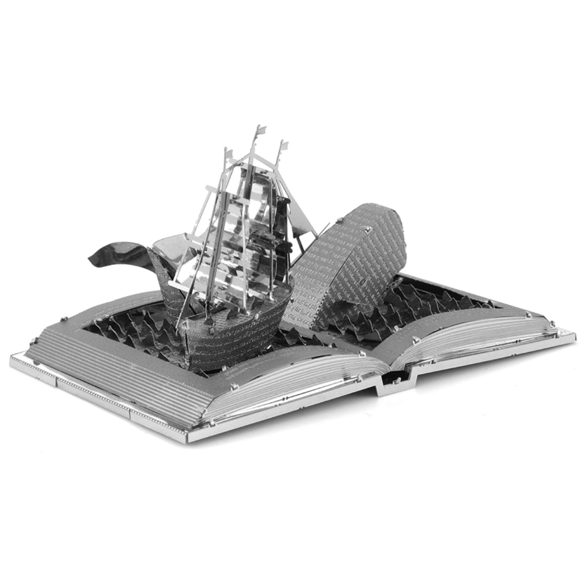 Metal Earth 3D Puzzle | Moby Dick Book Sculpture