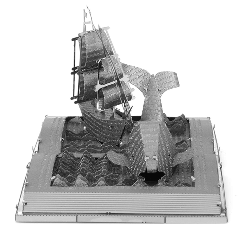 Metal Earth 3D Puzzle | Moby Dick Book Sculpture