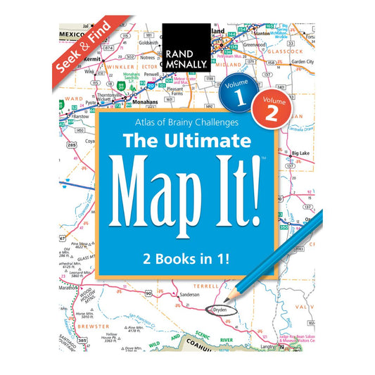 The Ultimate Map It! Seek & Find Atlas of Brainy Challenges