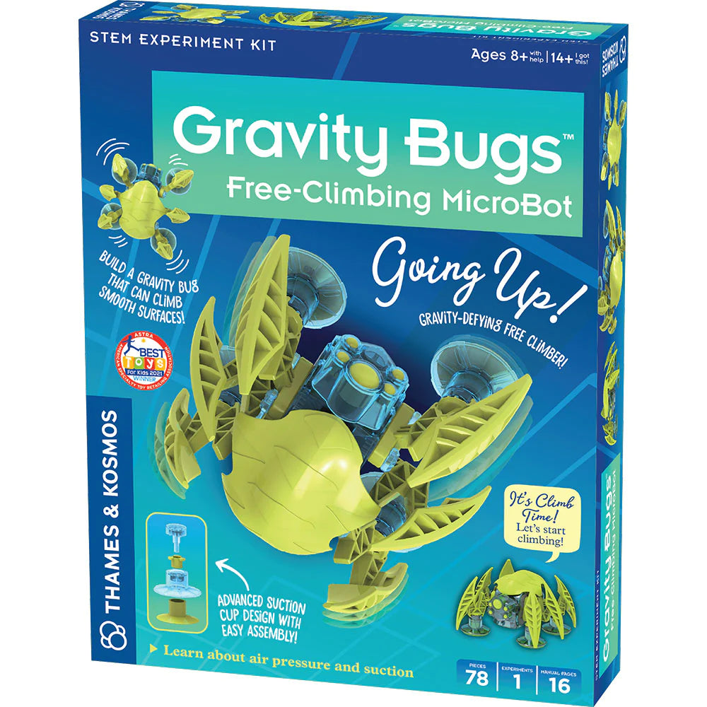 Gravity Bugs | Ages 8+ | 78 Pieces | STEM Kit