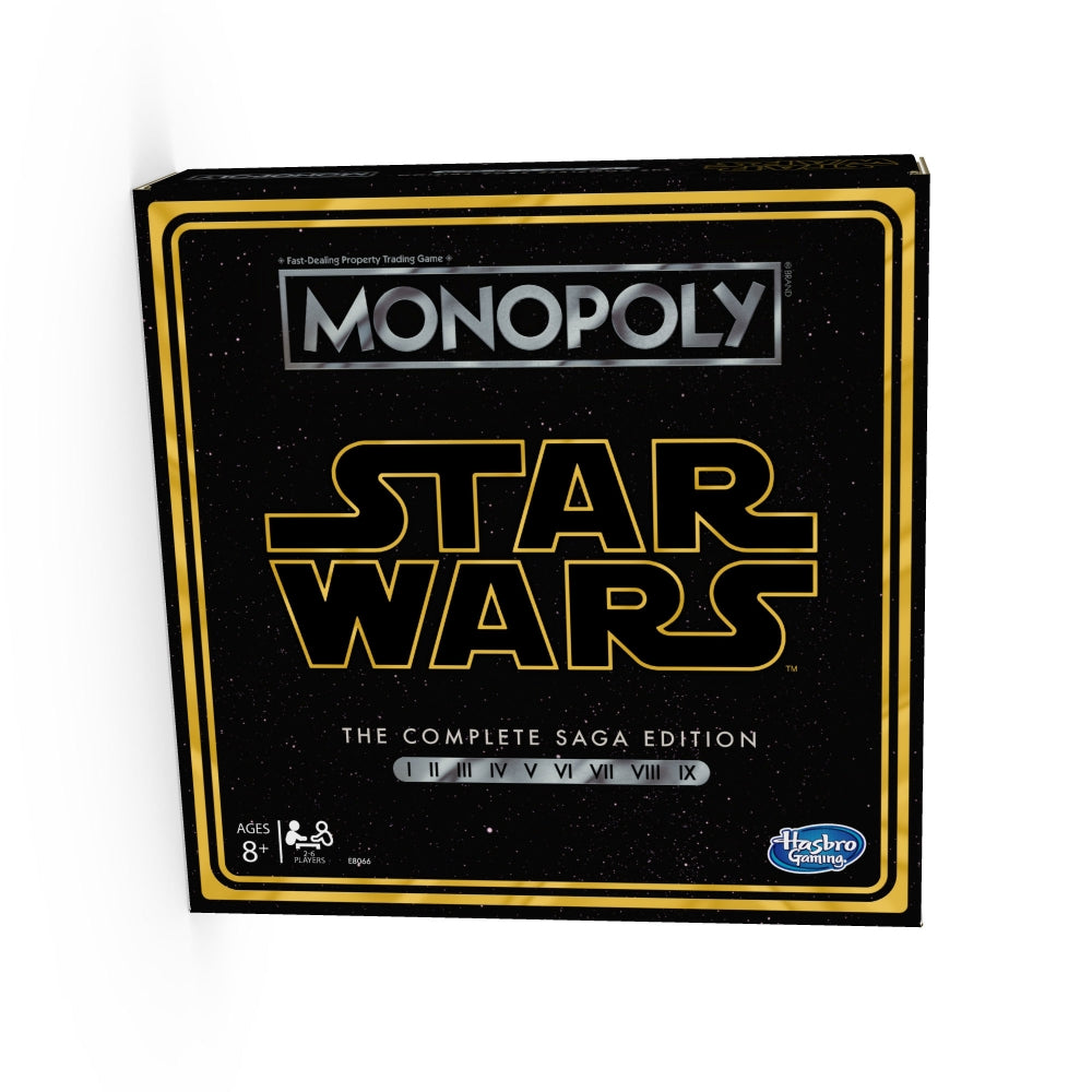 Monopoly: Star Wars The Complete Saga Edition Board Game | Ages 8+ | STEM