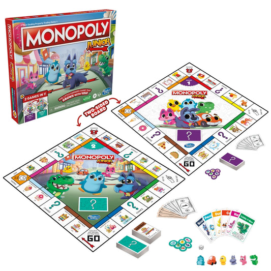 Monopoly Junior Board Game | Ages 4+ | STEM