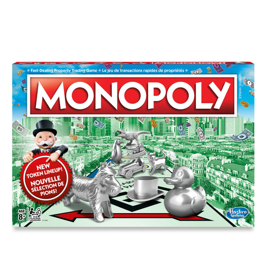 Monopoly Classic Board Game | Ages 8+ | STEM