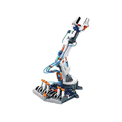 Hydraulic Robotic Arm - Mechanical, No Batteries Required | Ages 14+ | 229 Pieces | STEM Kit