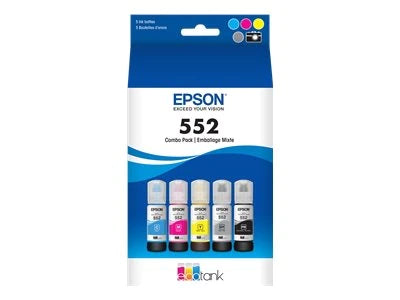 Epson 552 Ink Refill (For EcoTank ET-8500, ET-8550) | 5-pack