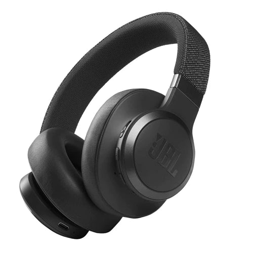 JBL LIVE 660NC - Headphones with mic - full size - Bluetooth - wireless, wired - active noise canceling - 3.5 mm jack