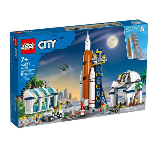 LEGO Rocket Launch Center 60351 | NASA Space Studies | 1010 Pieces | Ages 7+ | K12 Education | STEM Kit