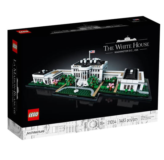 LEGO The White House 21054 | 1483 Pieces | Ages 18+ | STEM Kit