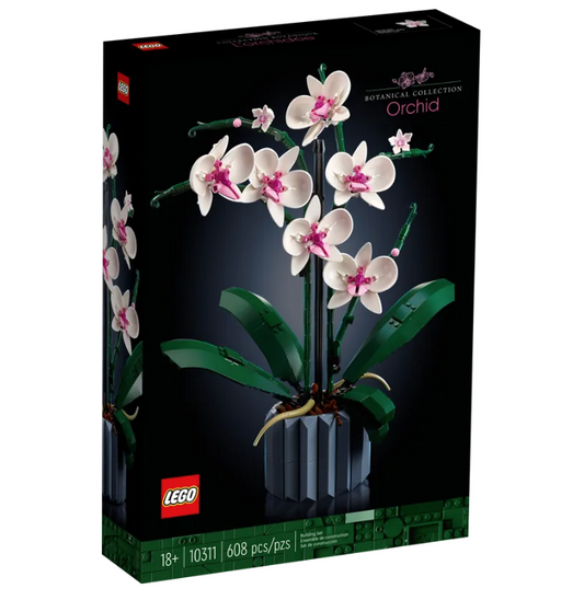 LEGO Orchid 10311 | STEM Education | Spatial Engineering | Dexterity Therapy | Botanical Science | Special Parts Kit | K12 Education